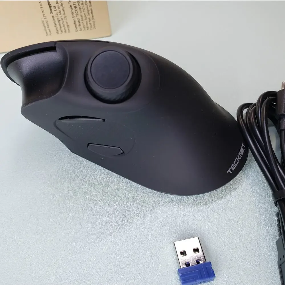Ergonomic Bluetooth Mouse Rechargeable BT 5.0/5.0+2.4G Vertical Wireless